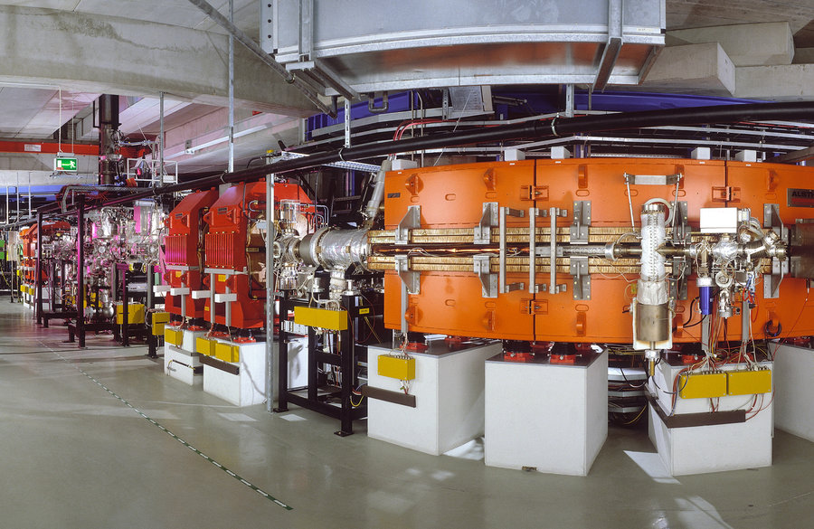 View into the Experimental Storage Ring at GSI/FAIR Blick in den Experimentierspeicherring bei GSI/FAIR