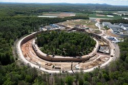 Construction site of the tunnel for the SIS100 particle accelerator of FAIR, May 2019 Photo: D. Fehrenz/GSI/FAIR