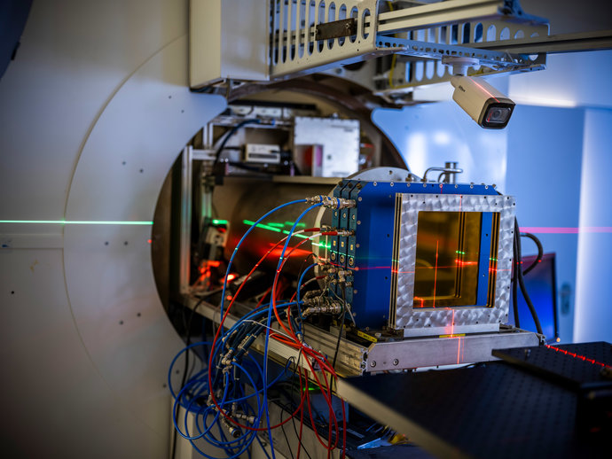 Im Medizincave am GSI Helmholtzzentrum 
