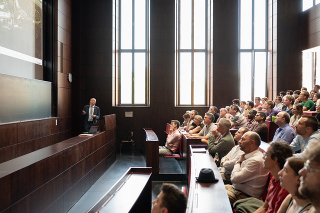 Professor Thomas Nilsson, new “Affiliate Professor”, gave a lecture on “The FAIR facility - Status and future perspectives” at TU Darmstadt. Professor Thomas Nilsson, new “Affiliate Professor”, gave a lecture on “The FAIR facility - Status and future perspectives” at TU Darmstadt.