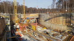 Construction of tunnel for ring accelerator SIS100 Photo: L. Weitz/GSI Helmholtzzentrum für Schwerionenforschung GmbH