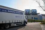 Antimatter on the road - for the first time antiprotons were transported in by a truck.