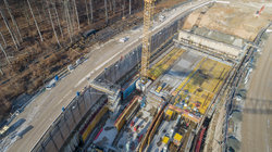 Tunnel segment of SIS100 tunnel under construction Photo: M. Konradt/GSI Helmholtzzentrum für Schwerionenforschung GmbH