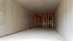 The first completed tunnel segment of the FAIR ring accelerator SIS100 Photo: I. Peter/GSI Helmholtzzentrum für Schwerionenforschung GmbH